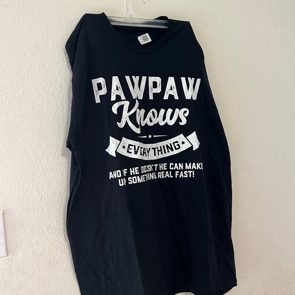 XL men’s Pawpaw shirt